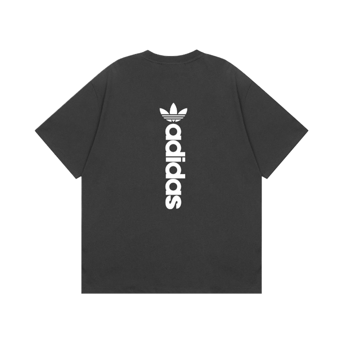 Adidas Originals Black T-Shirt Men Classic Trefoil Logo Tee — image 2