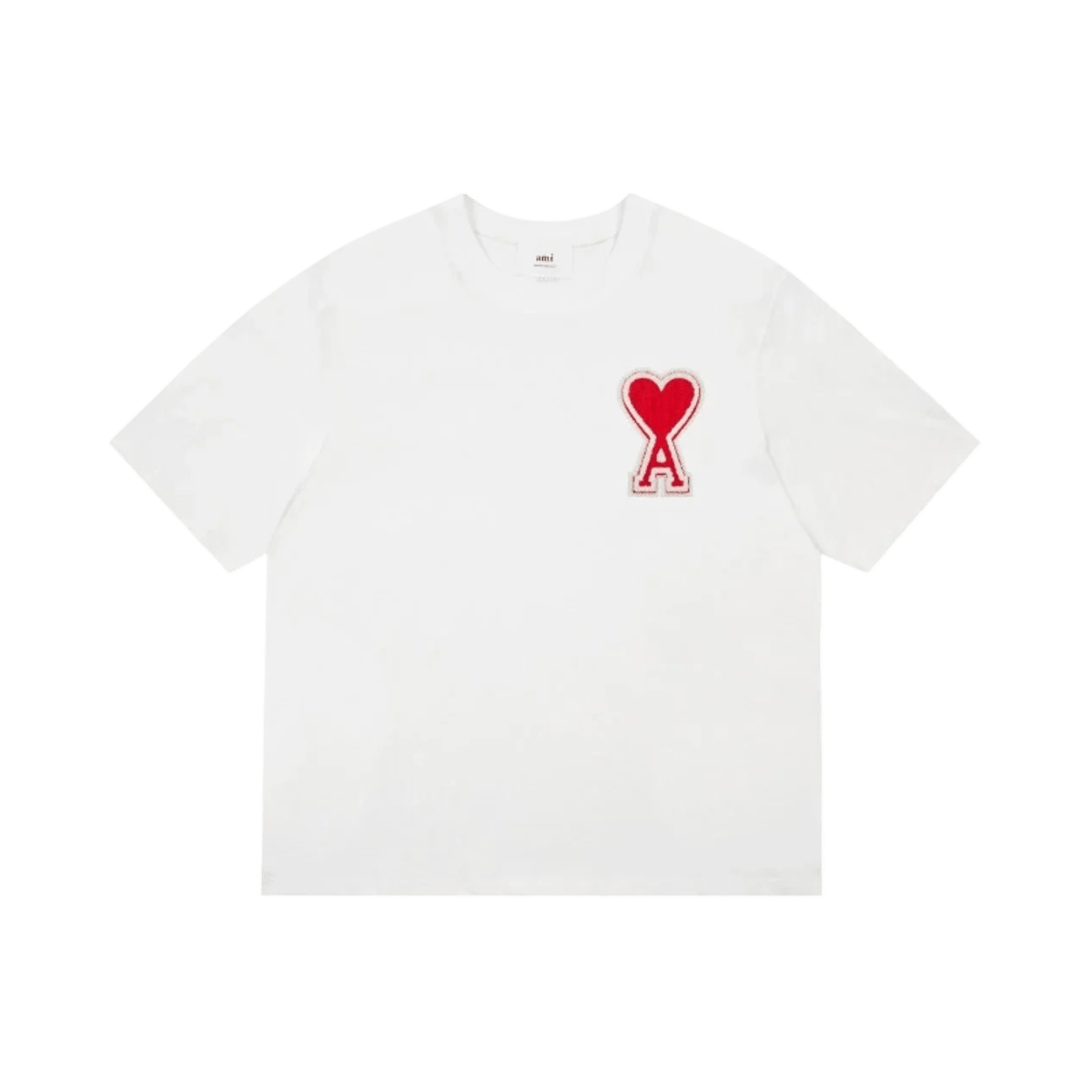 Ami Paris SS21 Heart Logo Embroidered T-Shirt — image 3