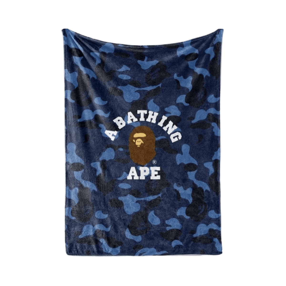 BAPE A Bathing Ape Camo Logo Fleece Blanket — image 15