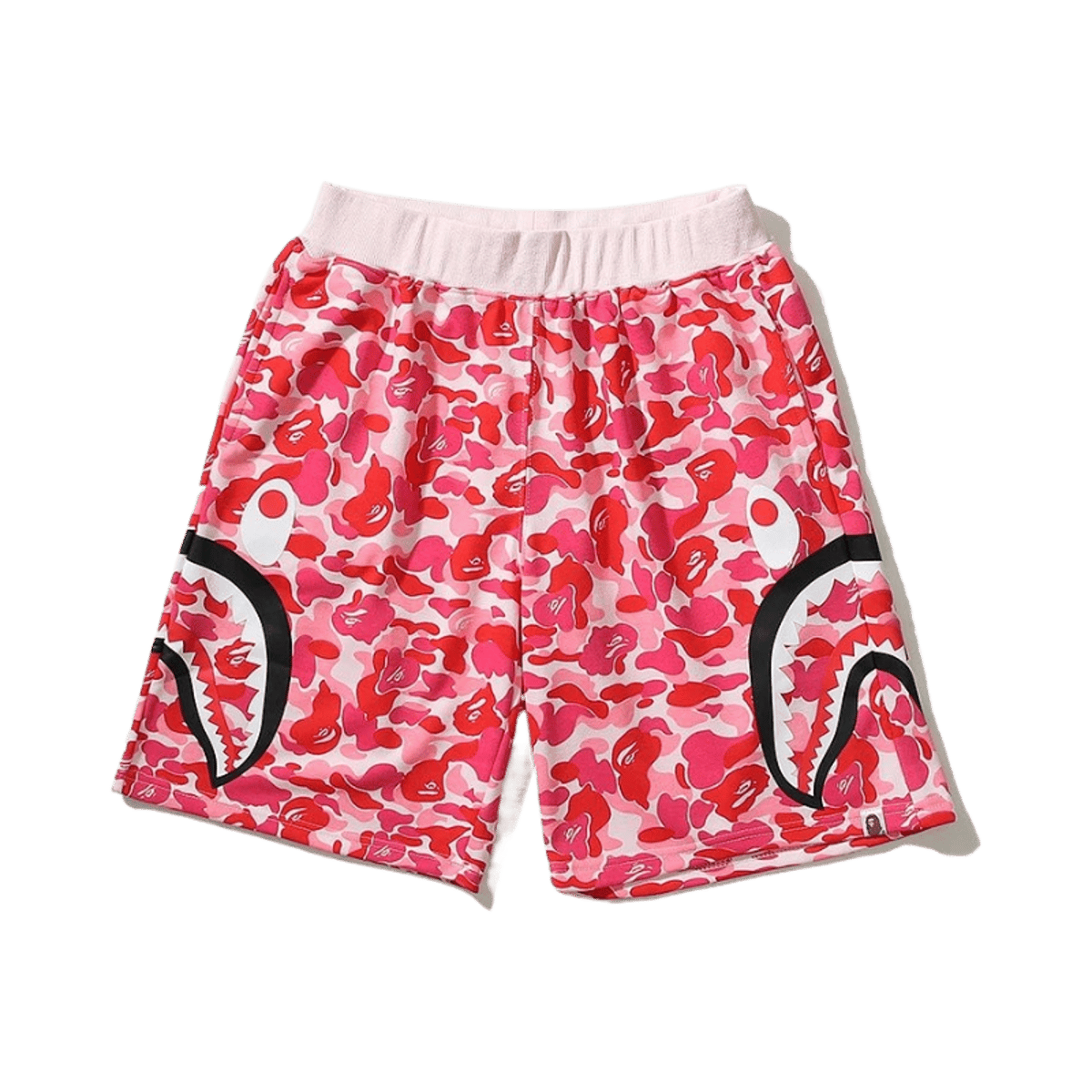 BAPE Shark Camo Glow-in-the-Dark Cotton Shorts — image 2