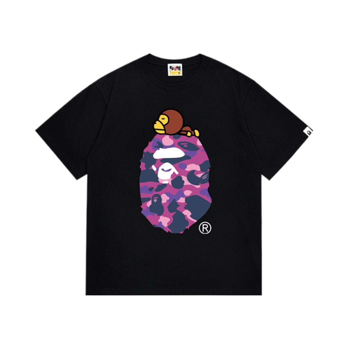 Bape A Bathing Ape October's Very Own OVO White Graphic Tee Shirt — image 14