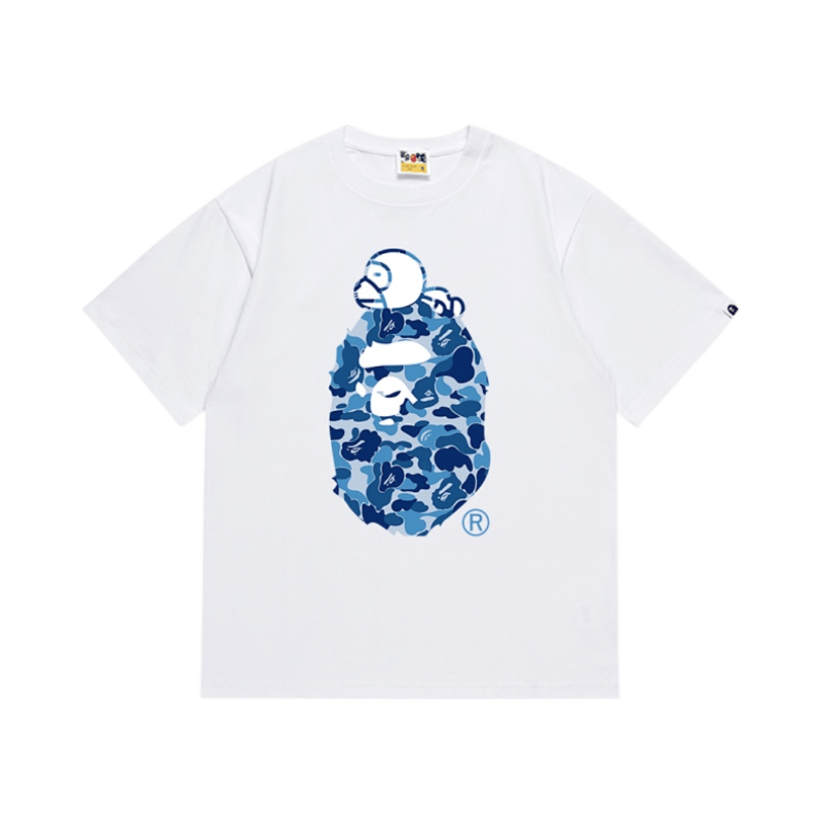 Bape A Bathing Ape October's Very Own OVO White Graphic Tee Shirt — image 2