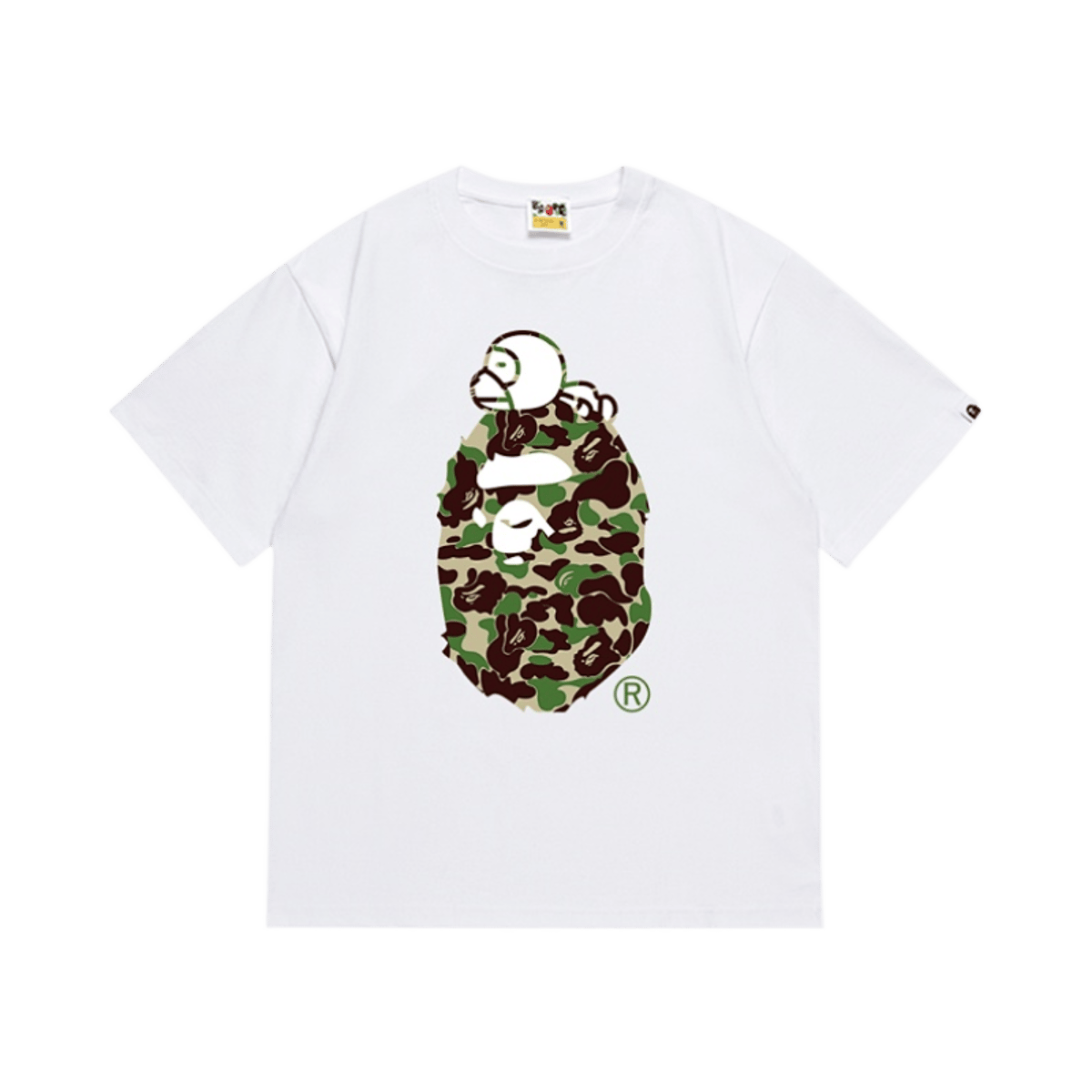 Bape A Bathing Ape October's Very Own OVO White Graphic Tee Shirt — image 3