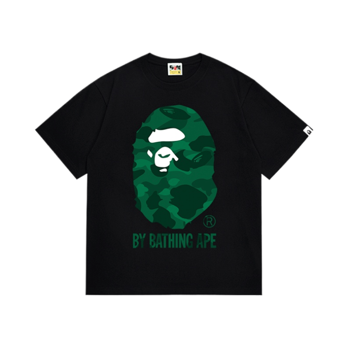 Bape Ape Head Camo Tee White Men — image 2