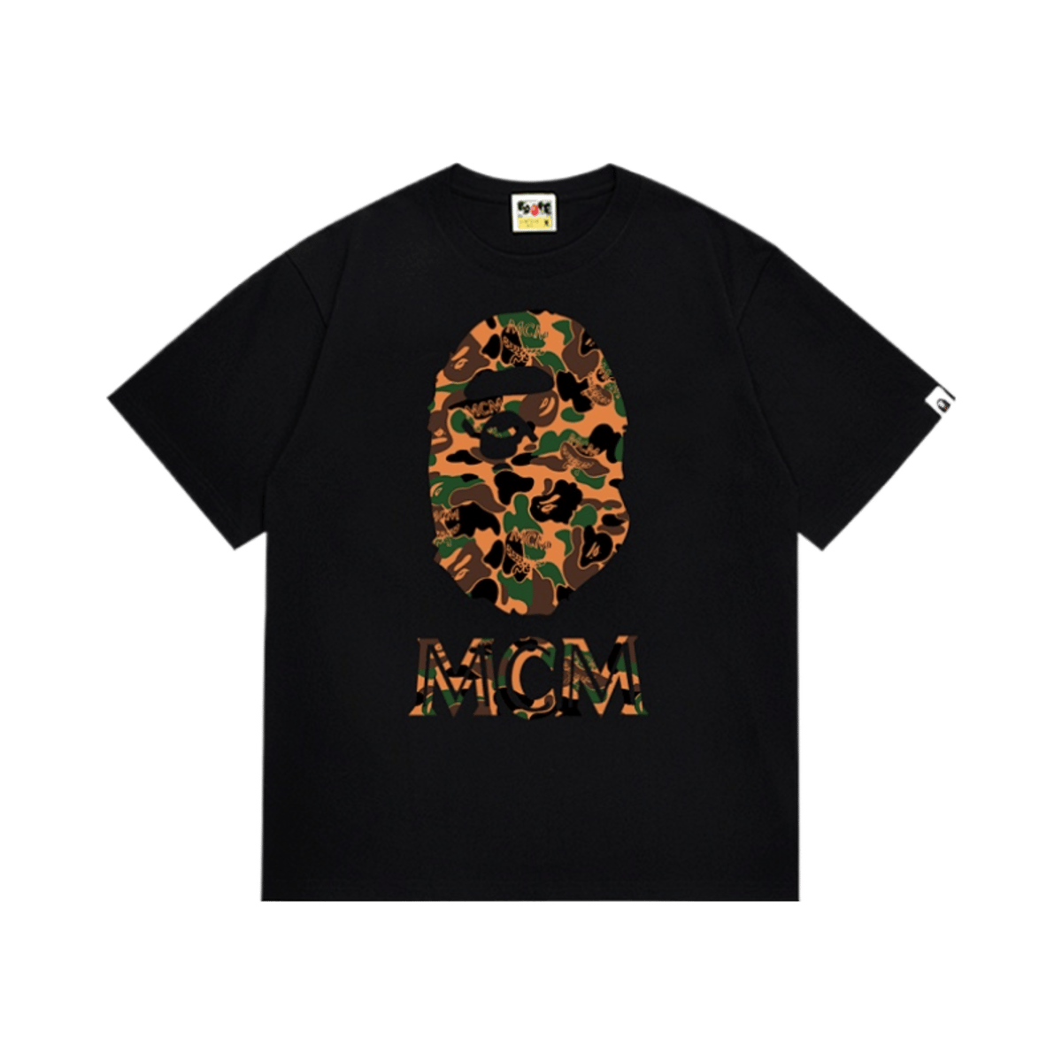 Bape Ape Head Camo Tee — image 2