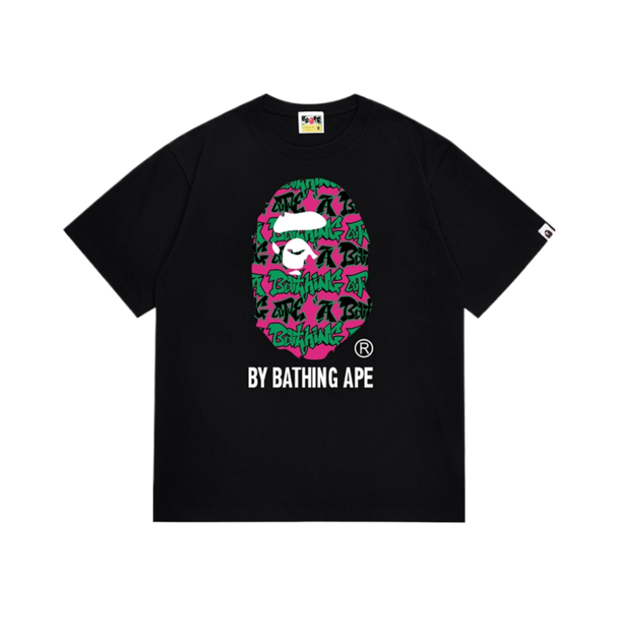 Bape Bape Sta Camo Logo Tee White — image 2
