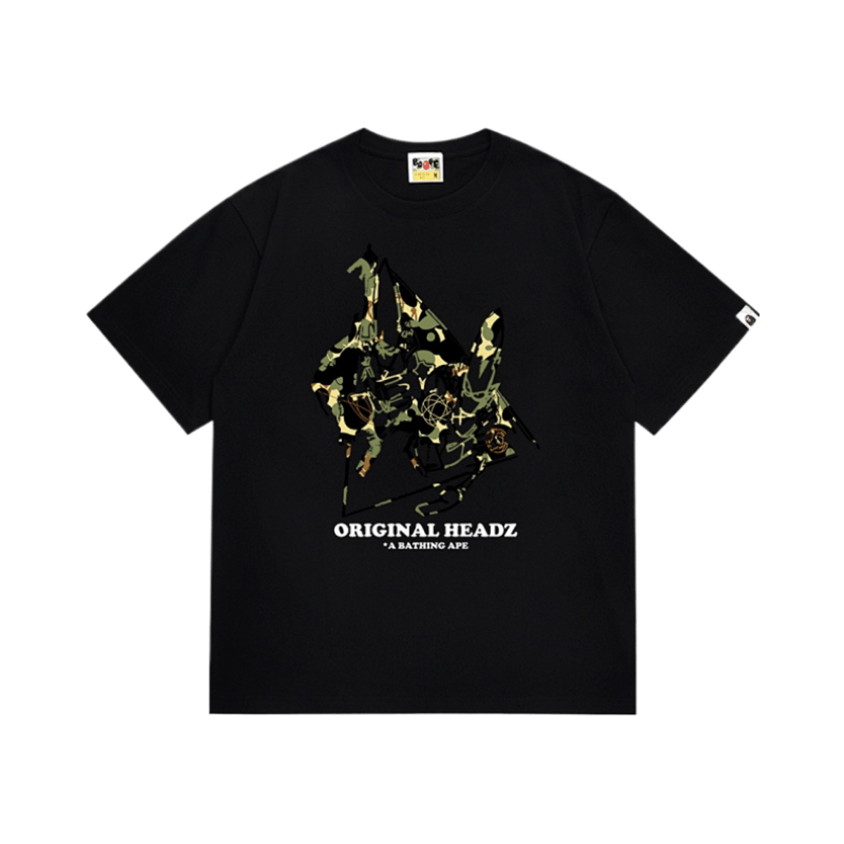 Bape Bape Sta Camo Logo Tee White — image 2