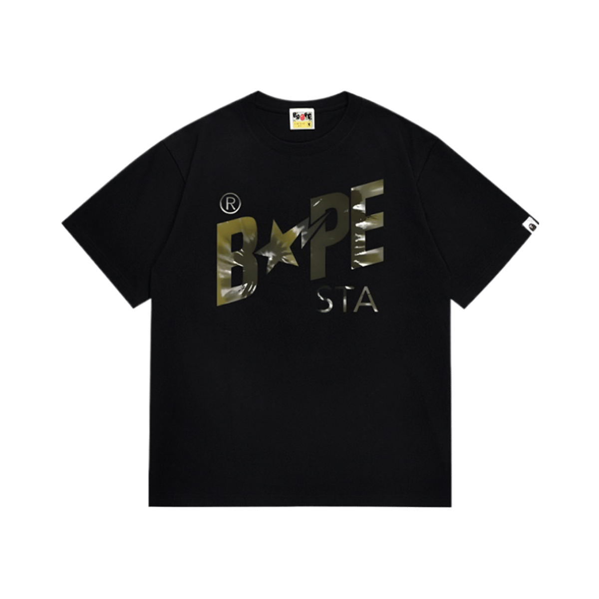 Bape Bape Sta Camo Logo Tee White — image 2