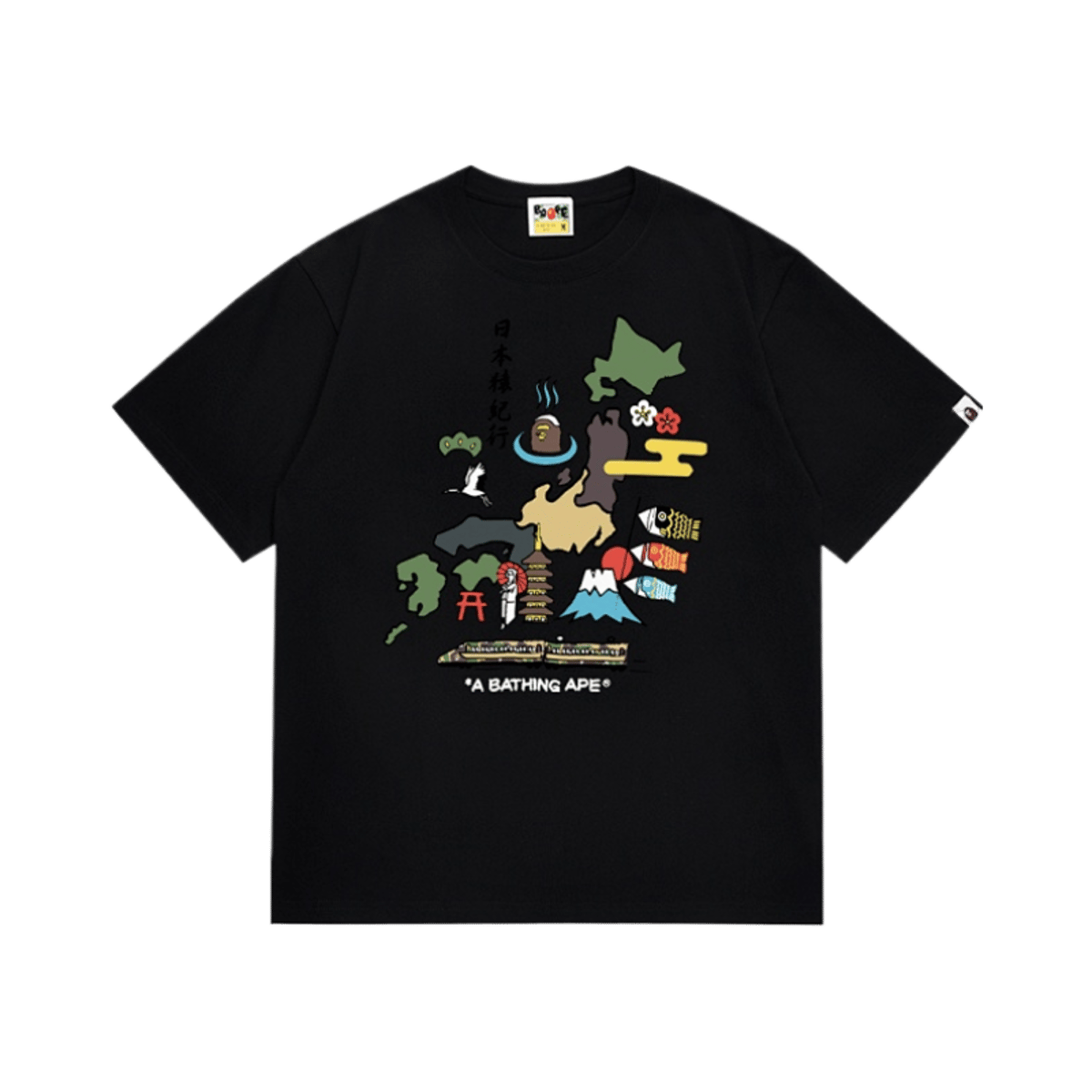 Bape Bape Sta Camo Logo Tee White — image 2