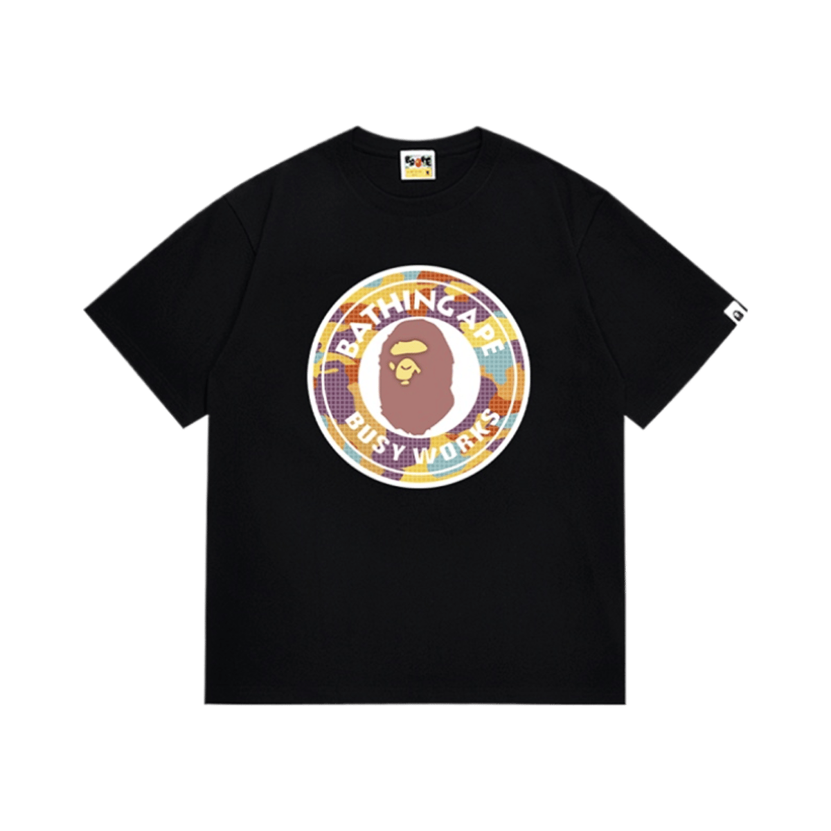 Bape Bape Sta Camo Logo Tee White — image 2