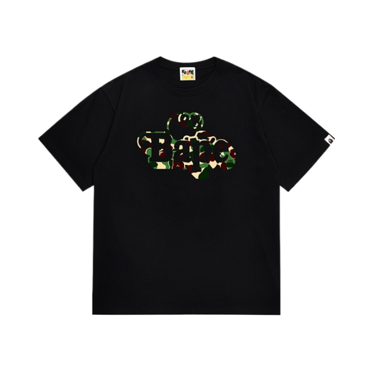 Bape Bape Sta Camo Logo Tee White — image 6