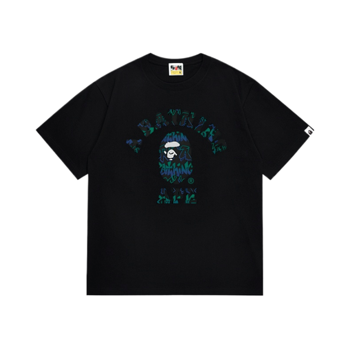 Bape Bape Sta Camo Logo Tee White — image 6