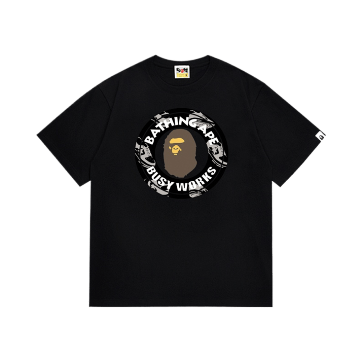 Bape Busy Works Graphic Tee White — image 4