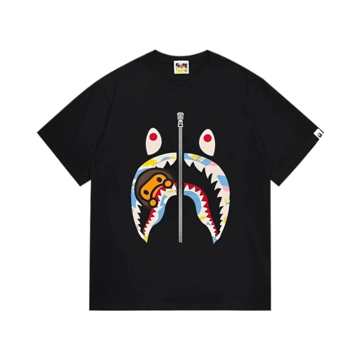 Bape By Bathing Ape White Graphic T-Shirt — image 2