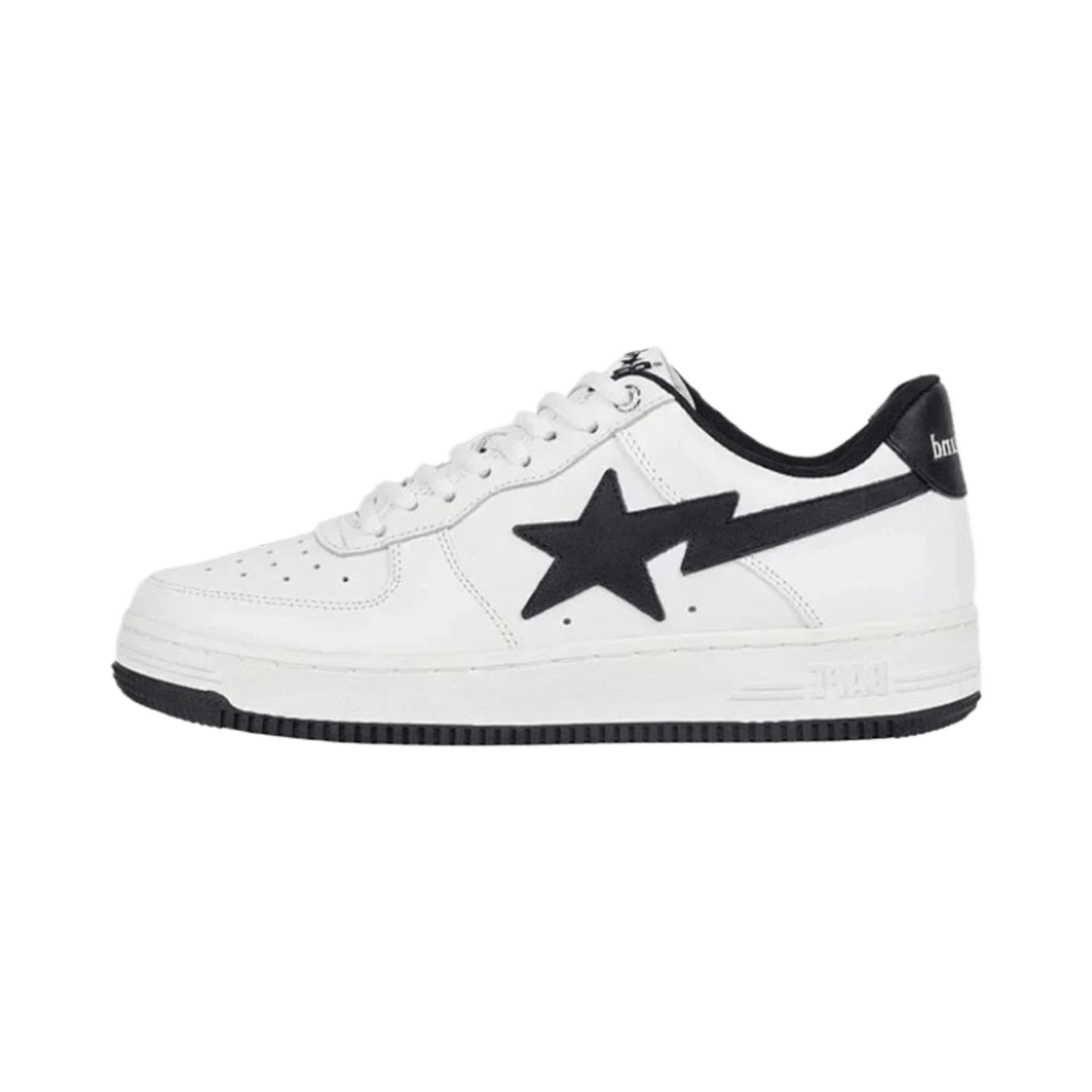 Bape Sta Low Top Sneakers Star Logo Leather Casual Shoes — image 3