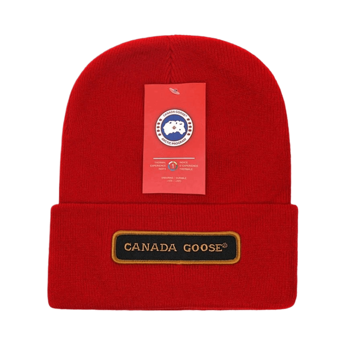 Canada Goose Arctic Program Ribbed Knit Beanie Hat Unisex Warm Winter Cap — image 5