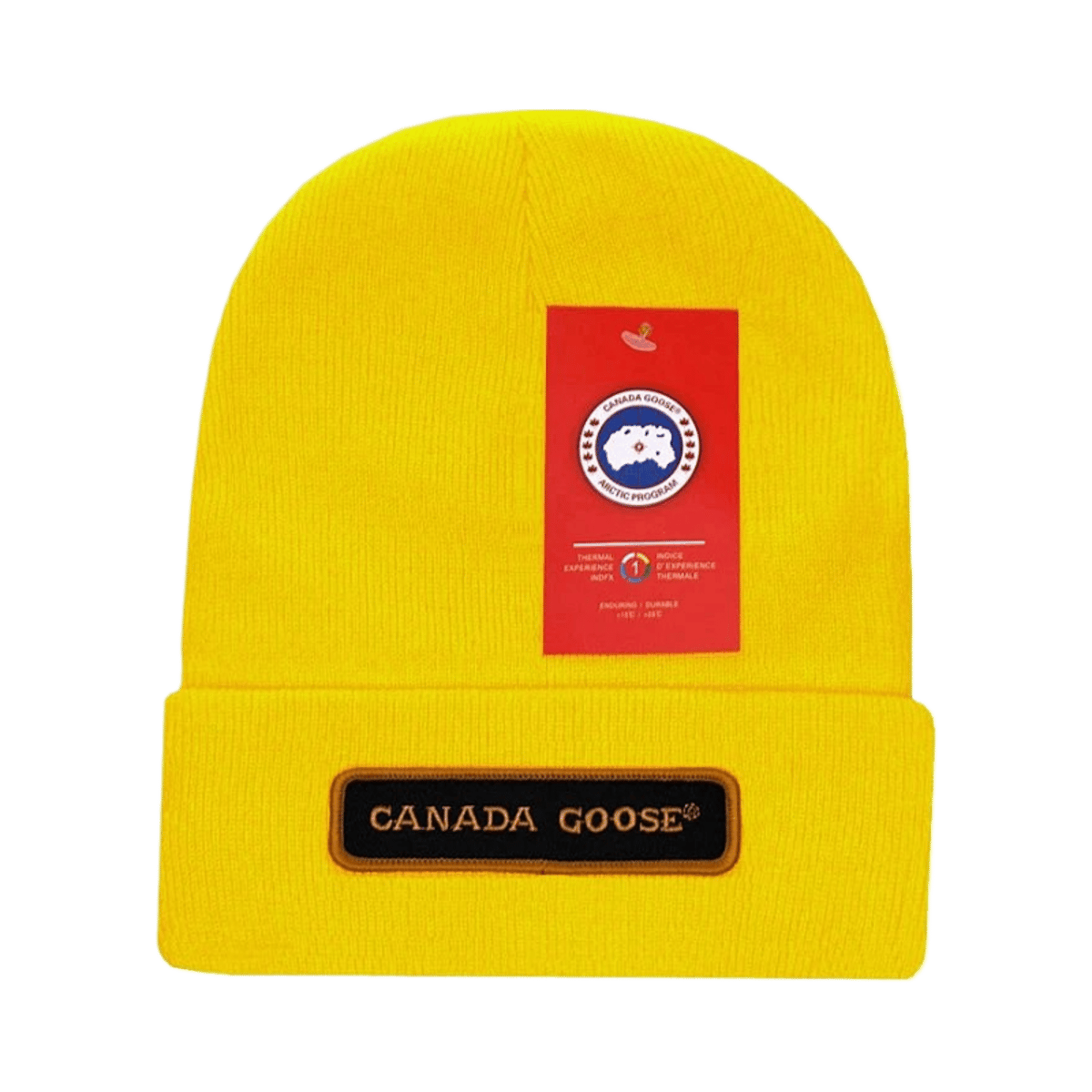 Canada Goose Arctic Program Ribbed Knit Beanie Hat Unisex Warm Winter Cap — image 9