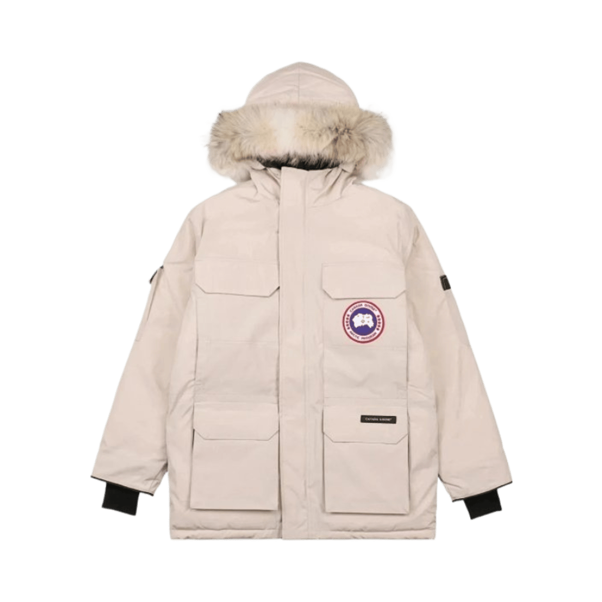 Canada Goose Men's Puffer Down Vest - Warm Sleeveless Jacket with Fur Hood — image 2