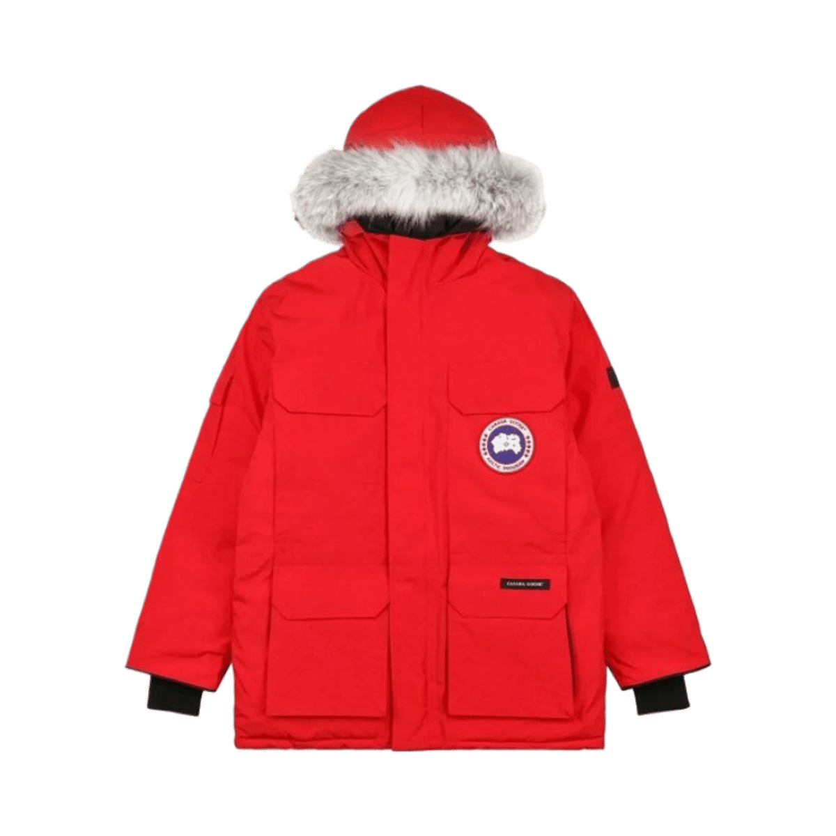 Canada Goose Men's Puffer Down Vest - Warm Sleeveless Jacket with Fur Hood — image 4