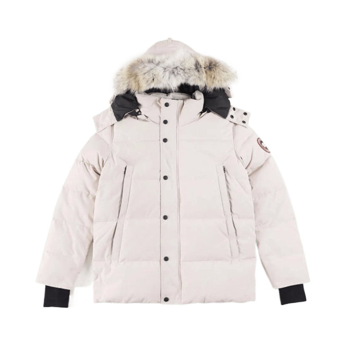 Canada Goose Wyndhaw Parka Men's Down Jacket with Fur Hood Outdoor Casual Long Coat — image 2