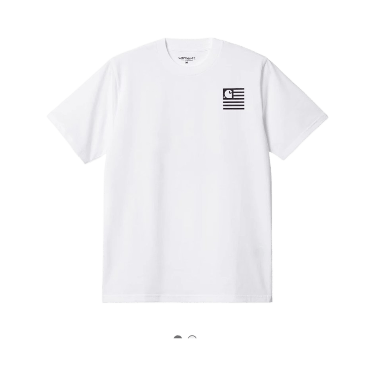 Carhartt WIP American Flag Graphic Tee White — image 2