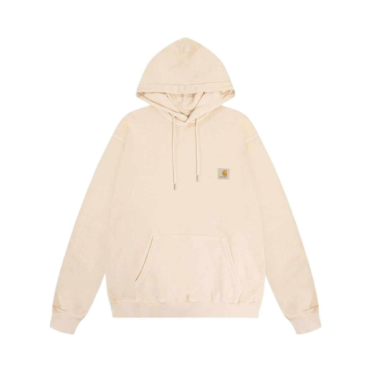 Carhartt WIP Hooded Sweatshirt Fleece Lined Distressed Wash Jacket — image 4