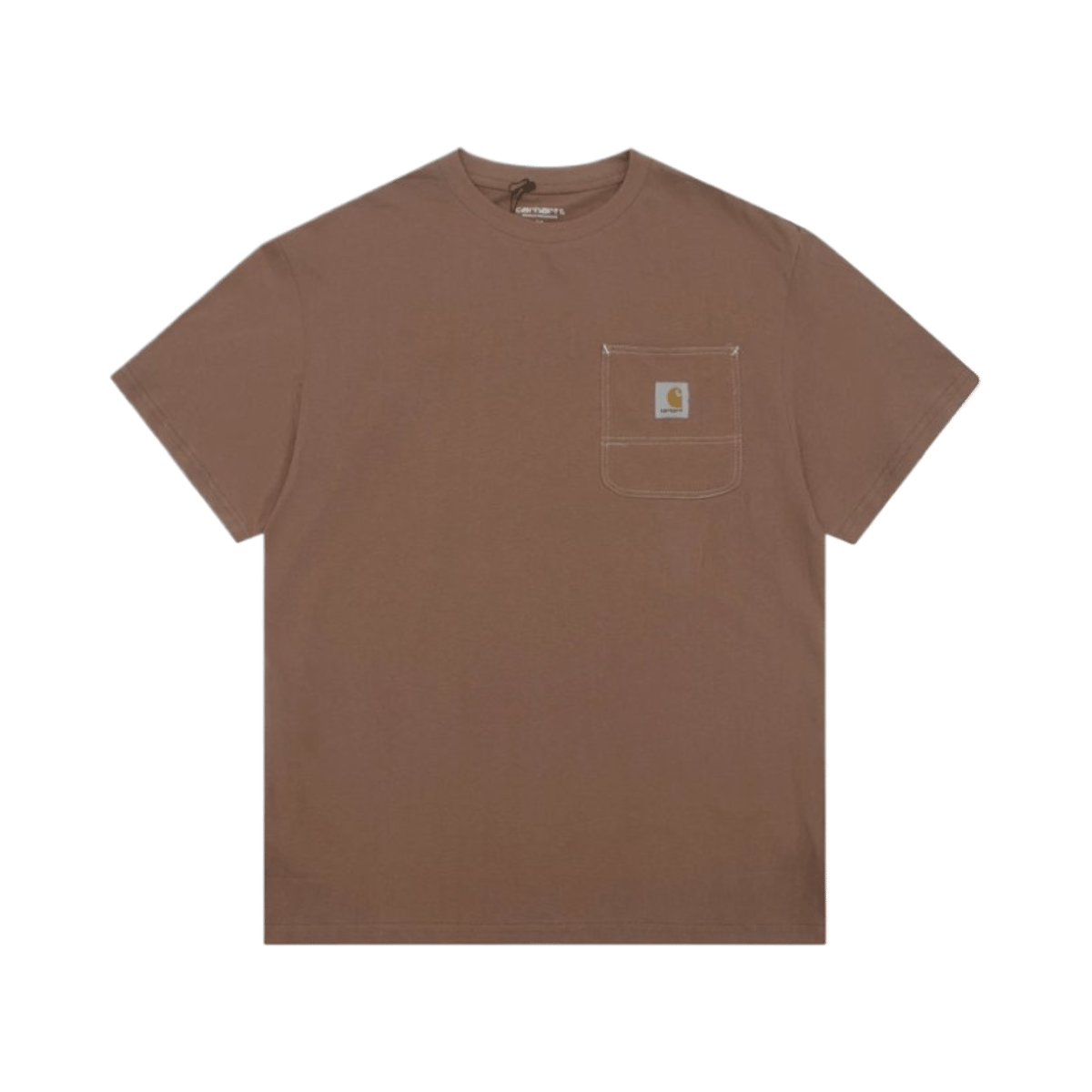 Carhartt WIP K87 Classic Workwear Pocket Short Sleeve T-Shirt Unisex Solid Color Couple Tee — image 31