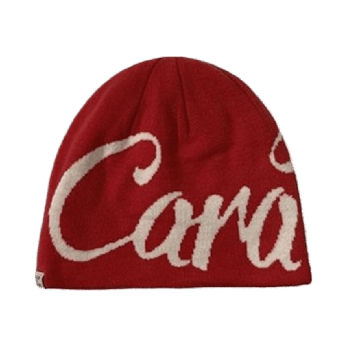 Carhartt WIP Knitted Beanie Hat with Logo Embroidery - Black — image 6