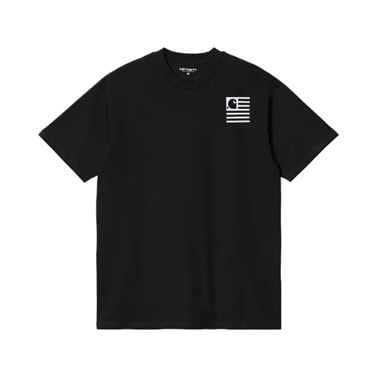 Carhartt Wip State Flag Graphic Tee Shirt Black — image 2