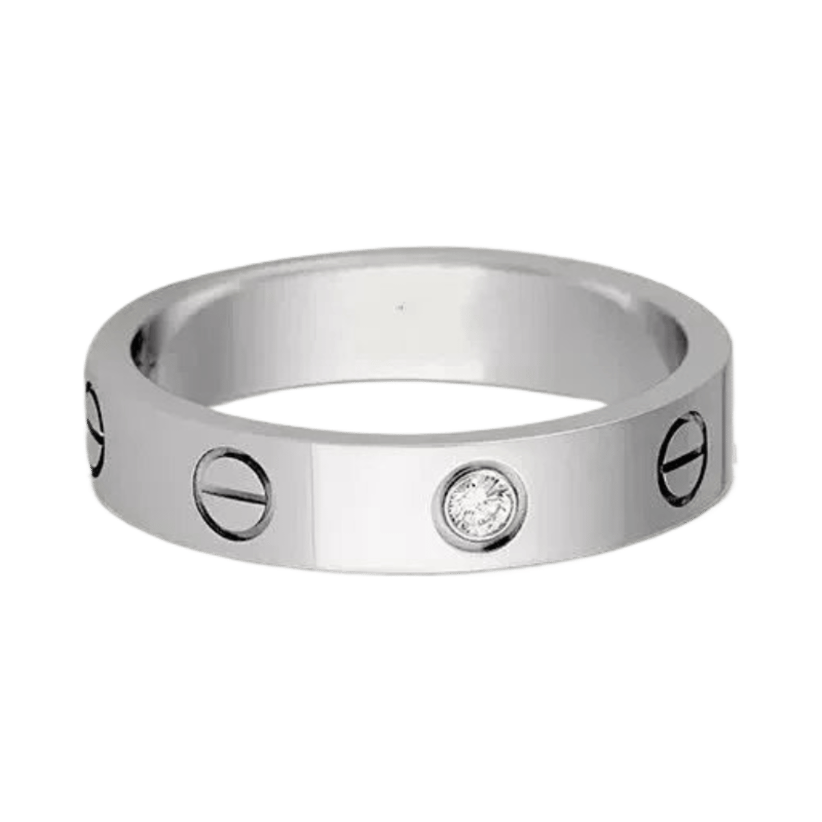 Cartier Love Ring with Diamonds - Classic Screw Design Luxury Band — image 3