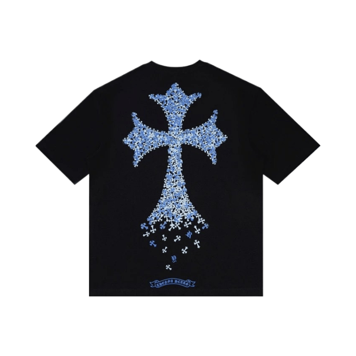 Chrome Hearts Cross Print Short Sleeve T-Shirt Men Women Gothic Streetwear Tee — image 2