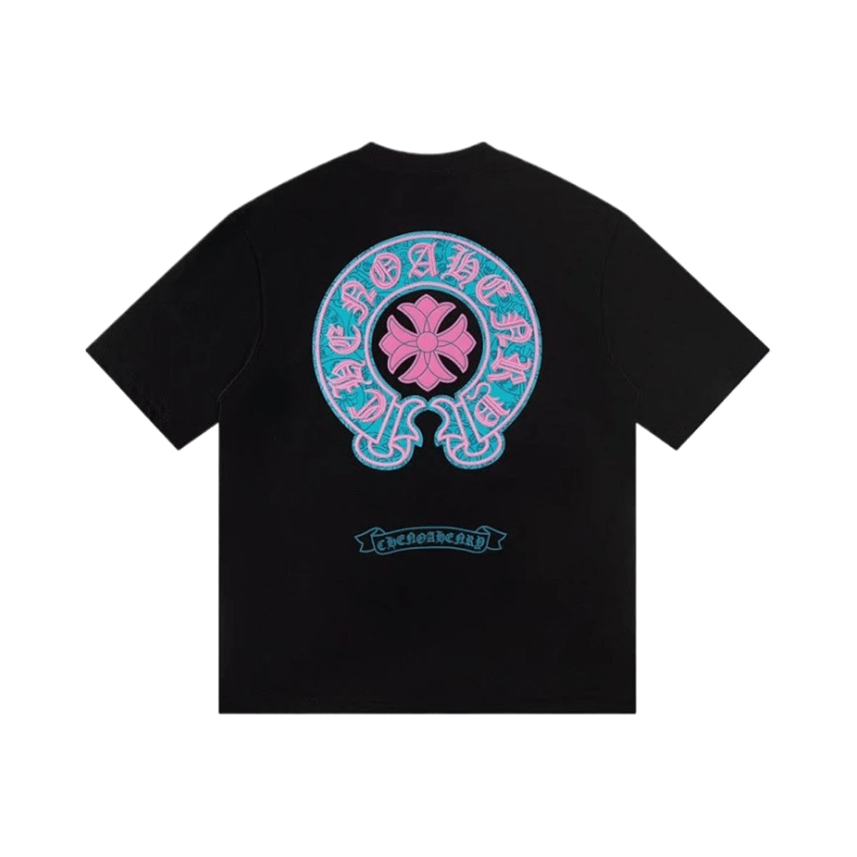 Chrome Hearts Cross Print Short Sleeve T-Shirt Men Women Gothic Streetwear Tee — image 2