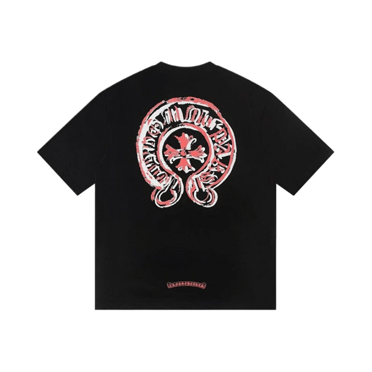 Chrome Hearts Cross Print Short Sleeve T-Shirt Men Women Gothic Streetwear Tee — image 2