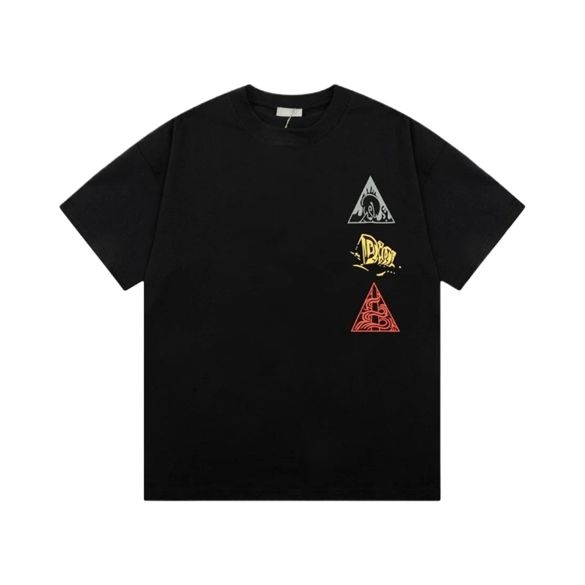 Dior Oblique Logo T Shirt  Graphic Tee Men — image 2