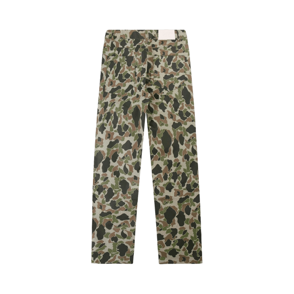 Gallery Dept Camouflage Washed Straight Leg Jeans — image 2