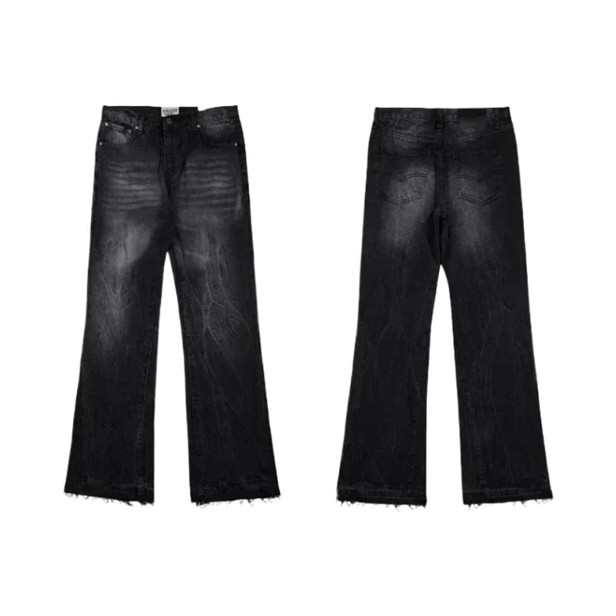Gallery Dept Patchwork Distressed Paint Splatter Flare Jeans — image 3