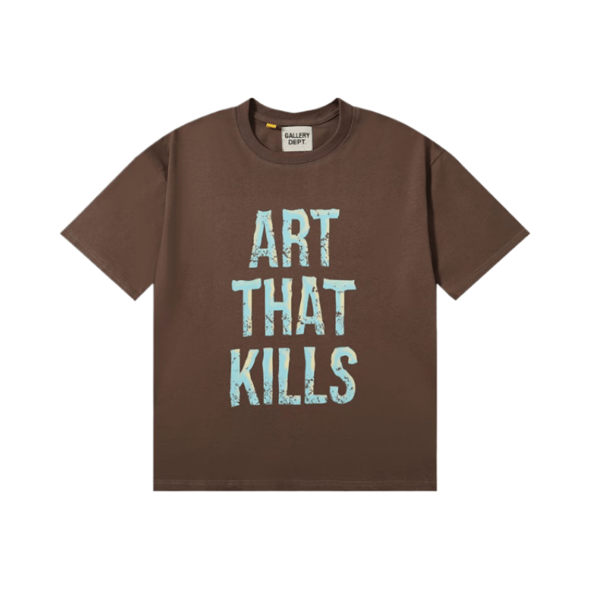 Gallery Dept T Shirt I Am Sad I Miss My Friends Black Graphic Tee Long Beach Ca — image 2