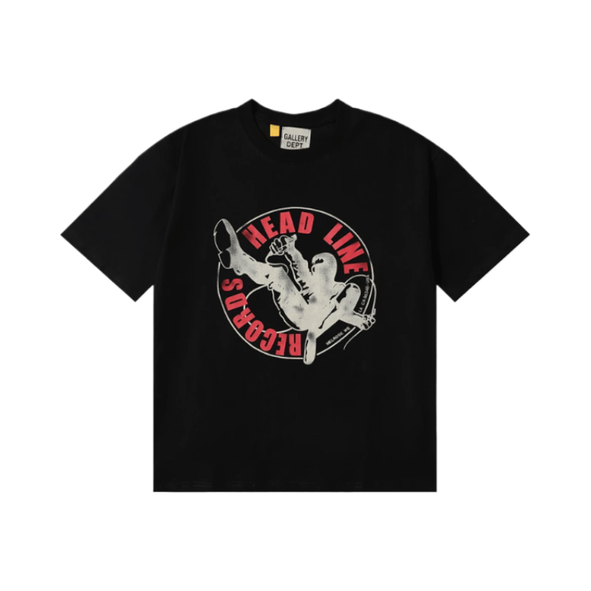 Gallery Dept T Shirt I Am Sad I Miss My Friends Black Graphic Tee Long Beach Ca — image 2