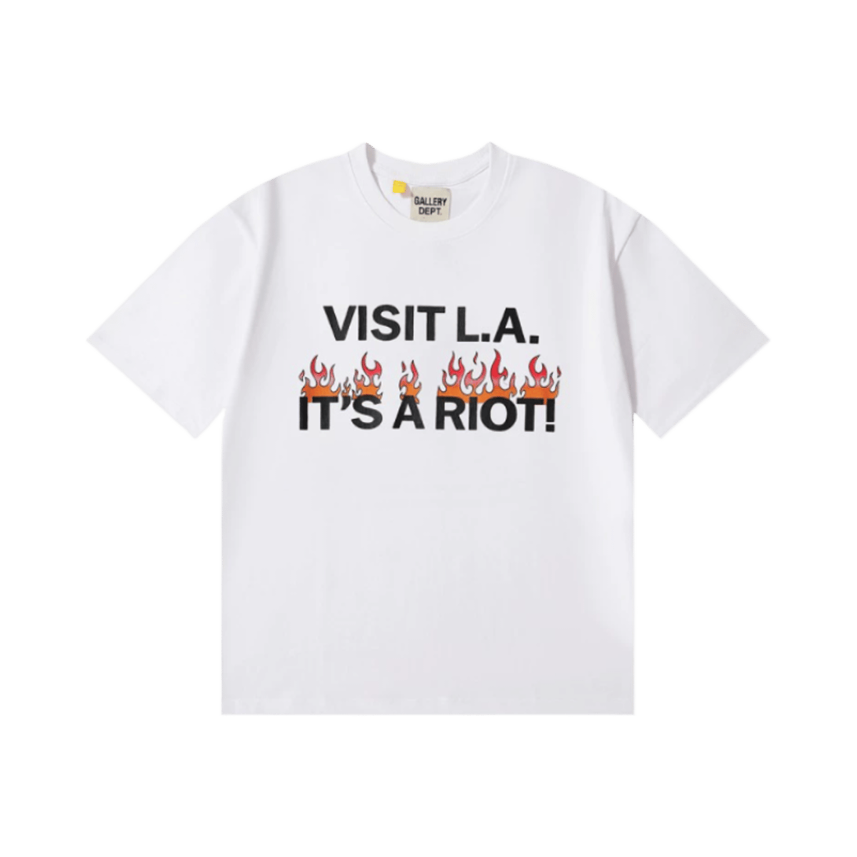 Gallery Dept T Shirt I Am Sad I Miss My Friends Black Graphic Tee Long Beach Ca — image 2
