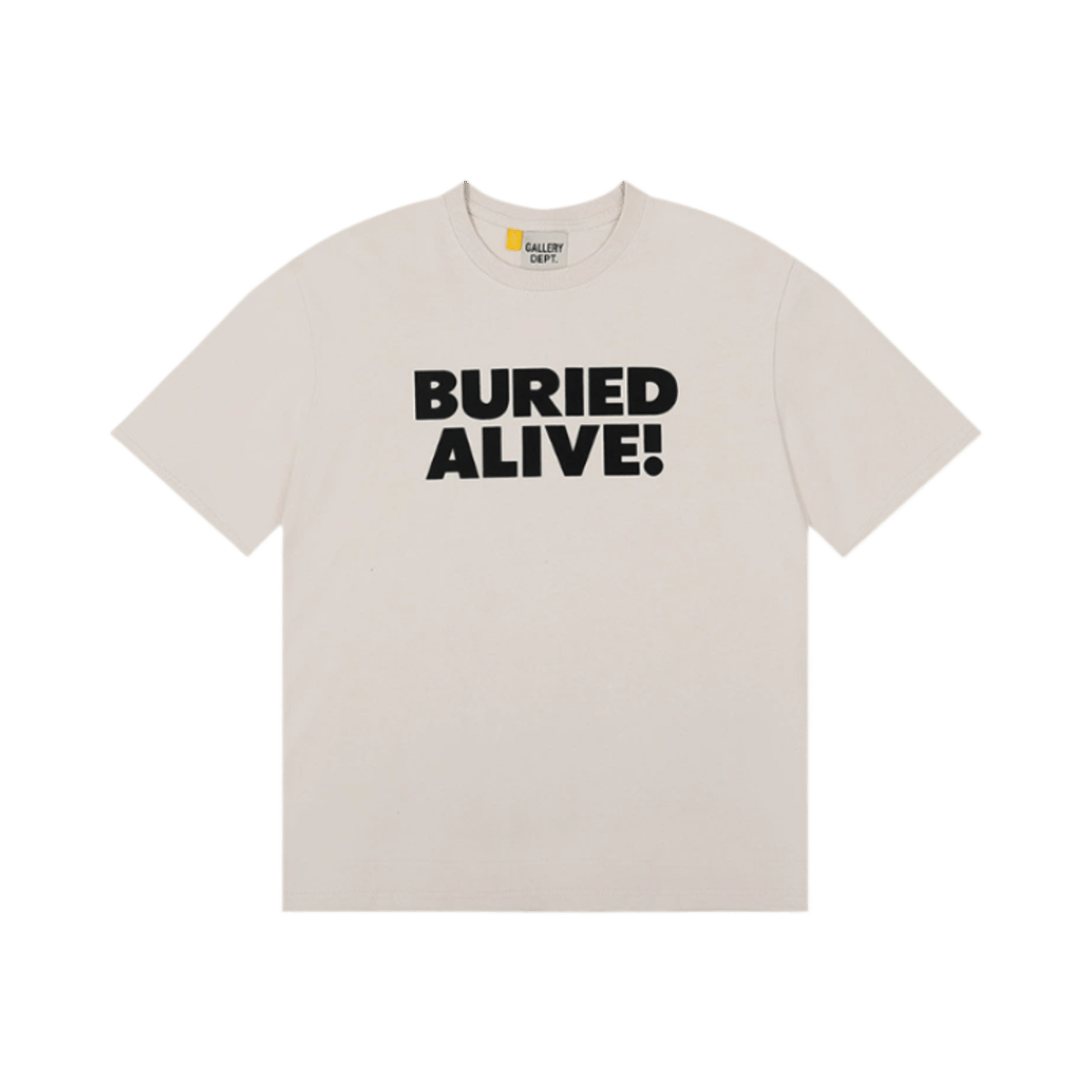 Gallery Dept T Shirt I Am Sad I Miss My Friends Black Graphic Tee Long Beach Ca — image 2