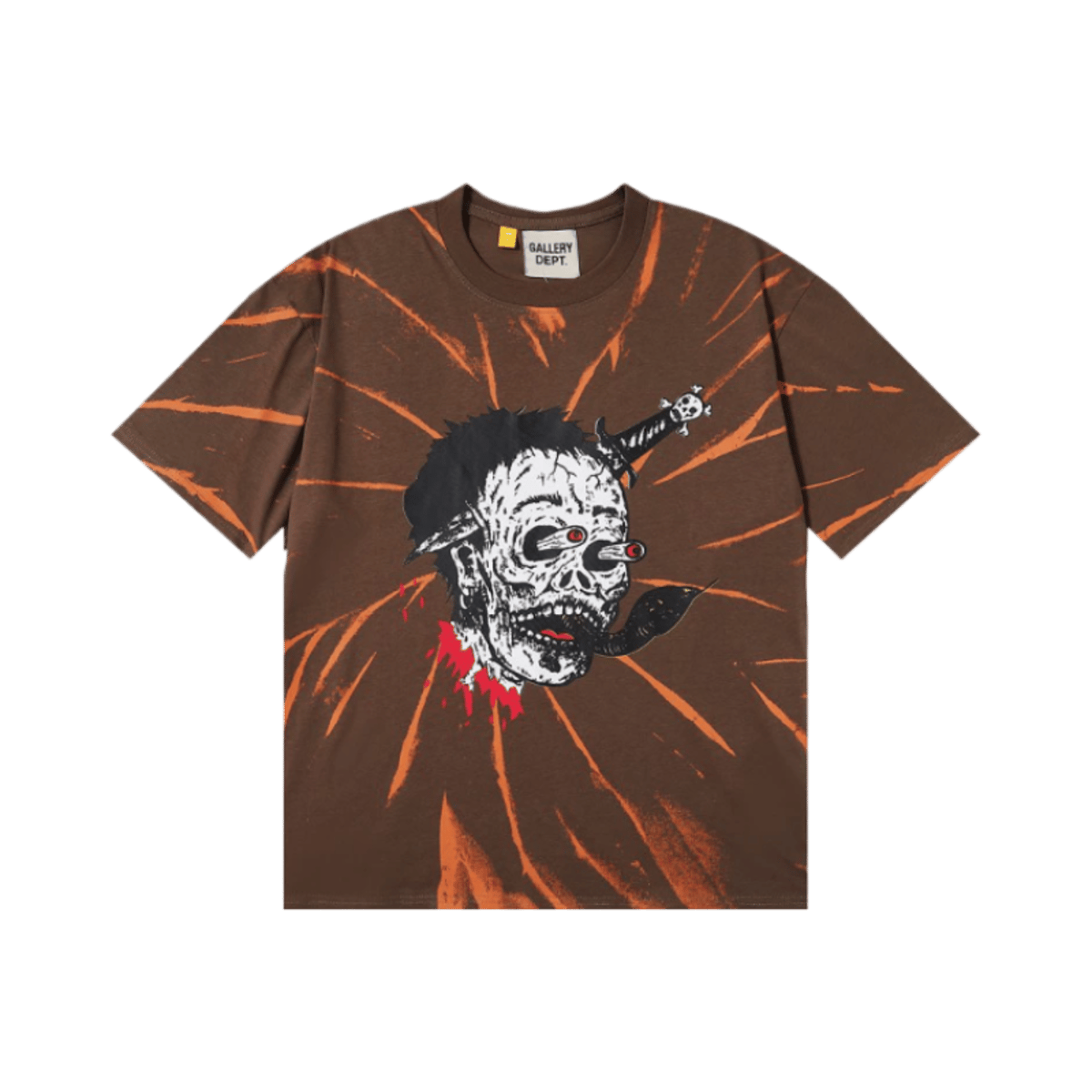 Gallery Dept T Shirt I Am Sad I Miss My Friends Black Graphic Tee Long Beach Ca — image 2