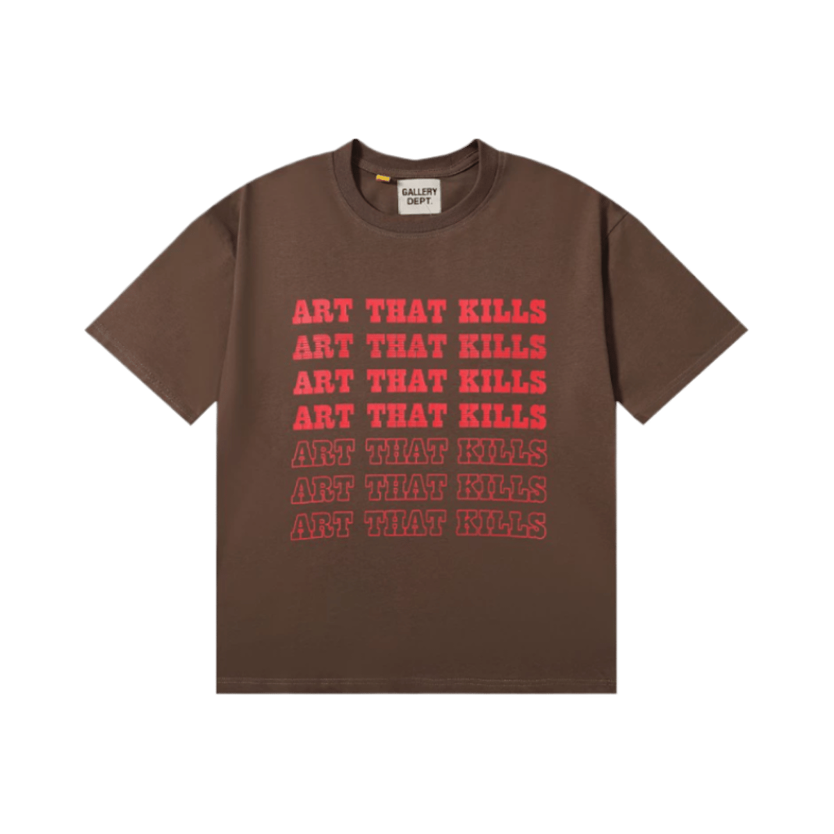 Gallery Dept T Shirt I Am Sad I Miss My Friends Black Graphic Tee Long Beach Ca — image 2