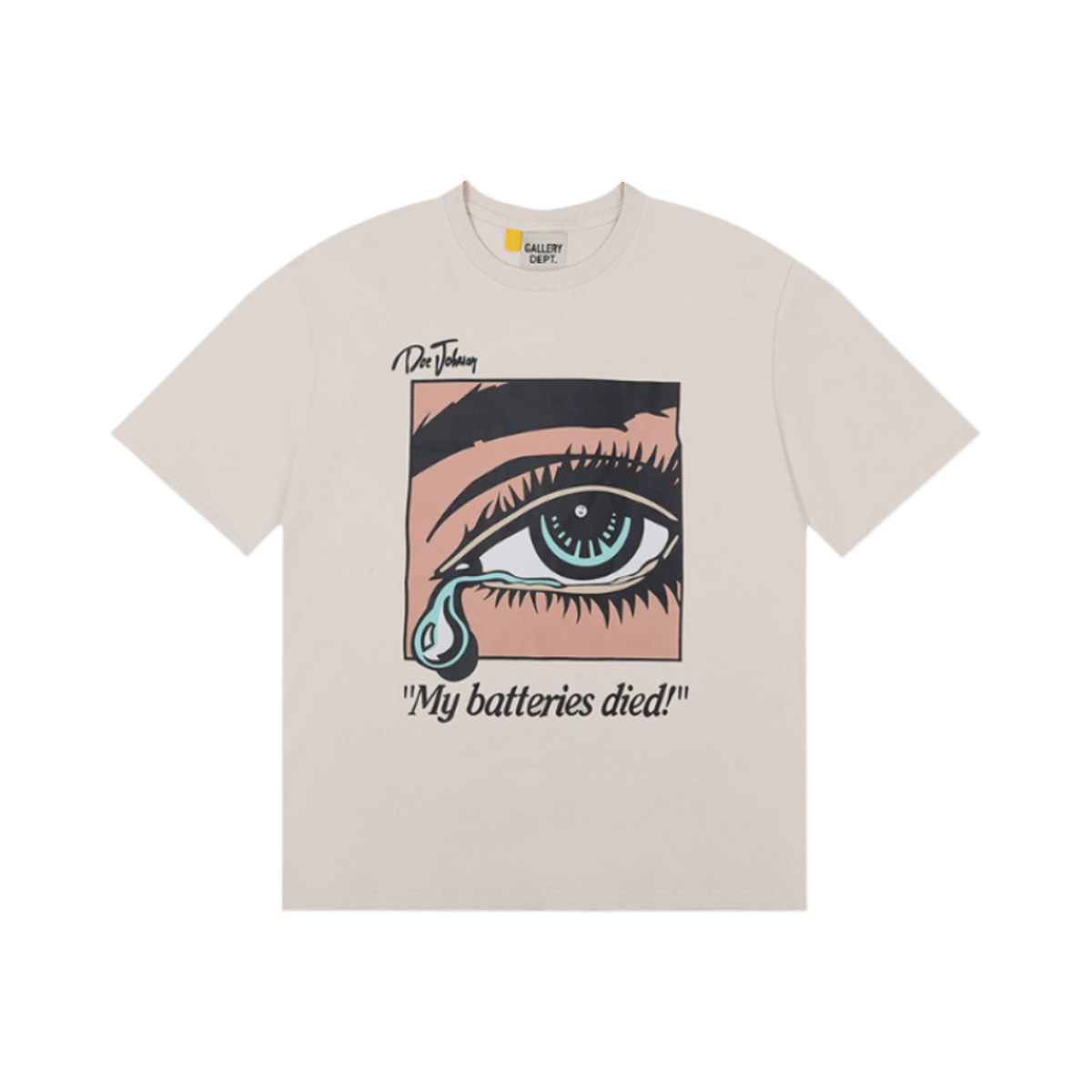Gallery Dept T Shirt I Am Sad I Miss My Friends Black Graphic Tee Long Beach Ca — image 2