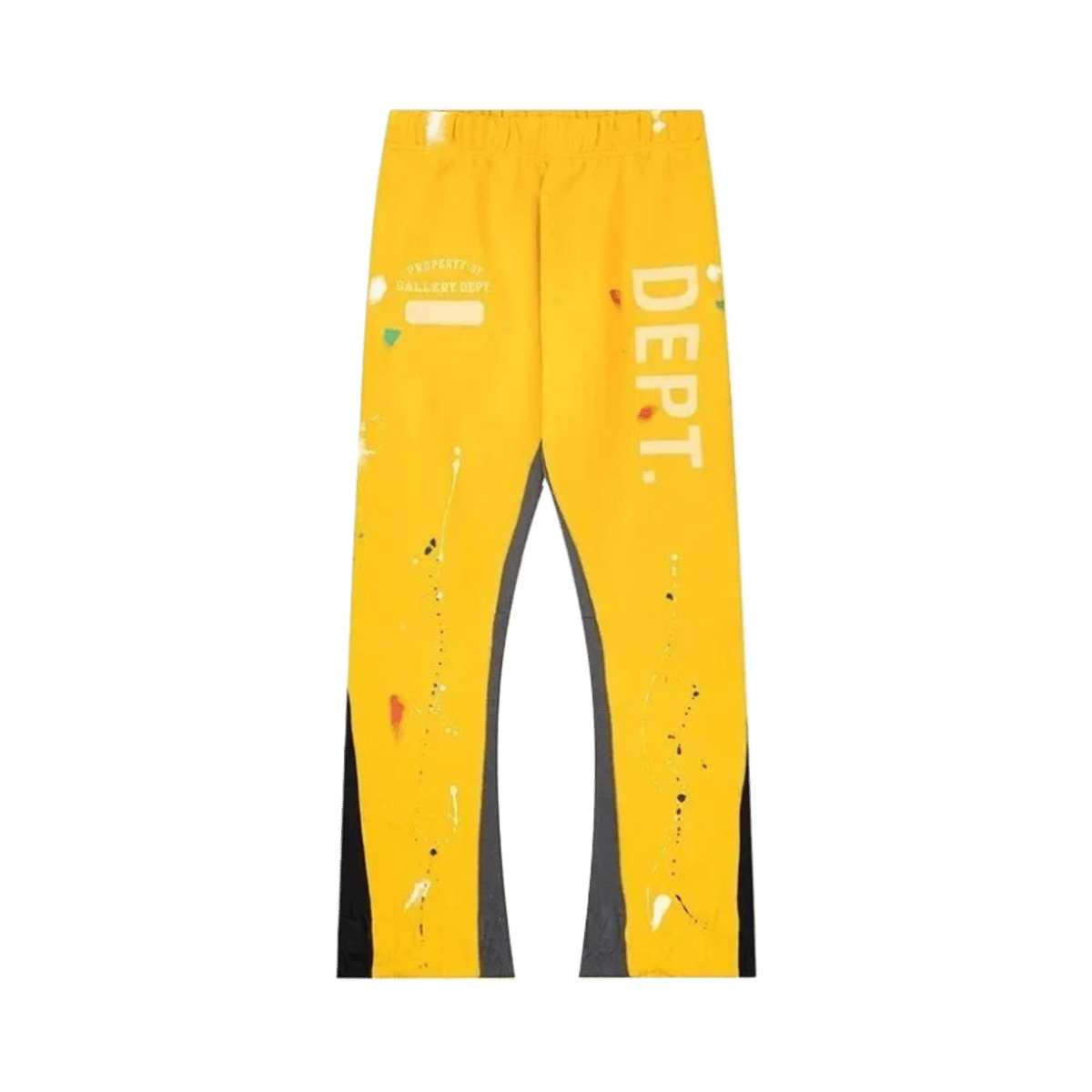 Gallery Dept. Unisex Graffiti Print Flared Sweatpants — image 7