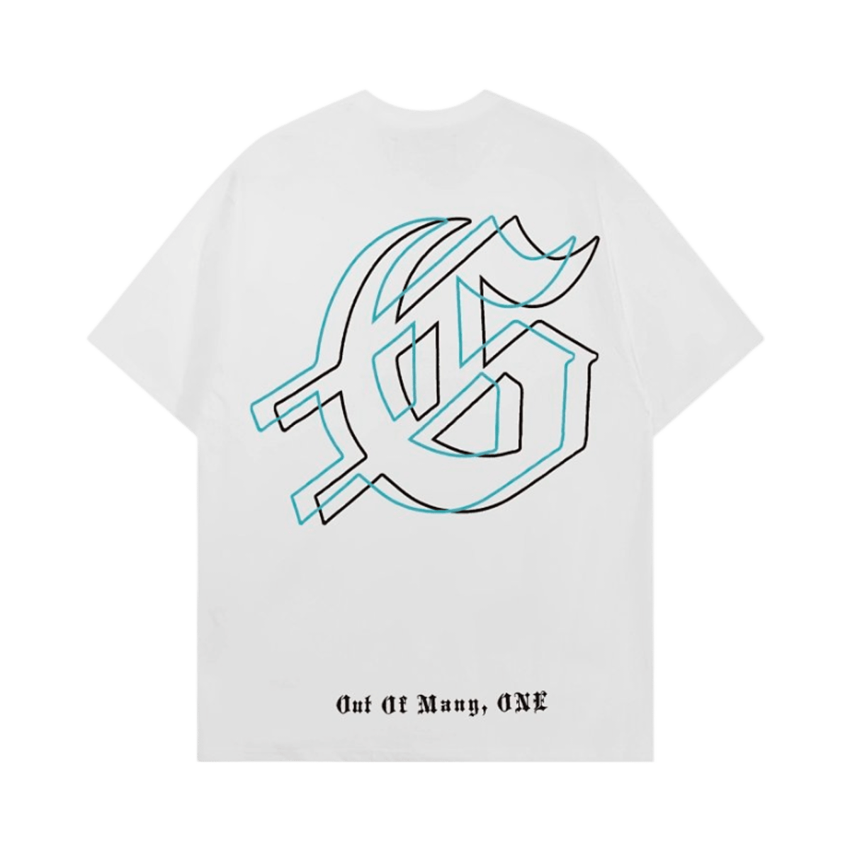 Godspeed Skulls And Mushrooms T Shirt White — image 2