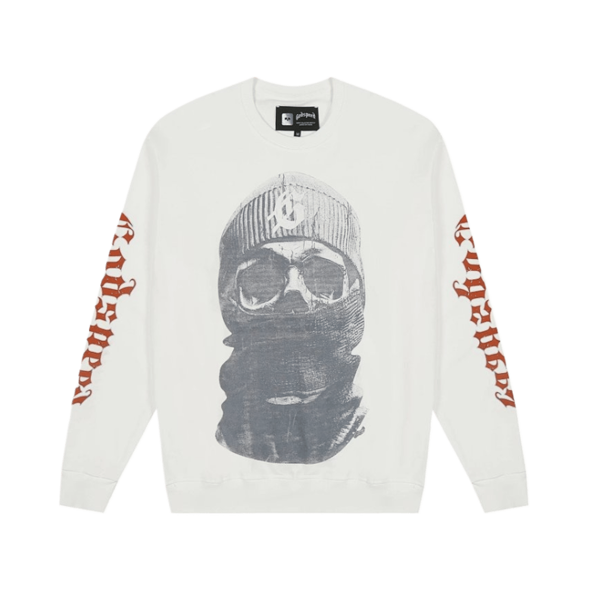 Godspeed Sweatshirt Black Graphic Print Long Sleeve Crewneck Streetwear Fashion — image 2