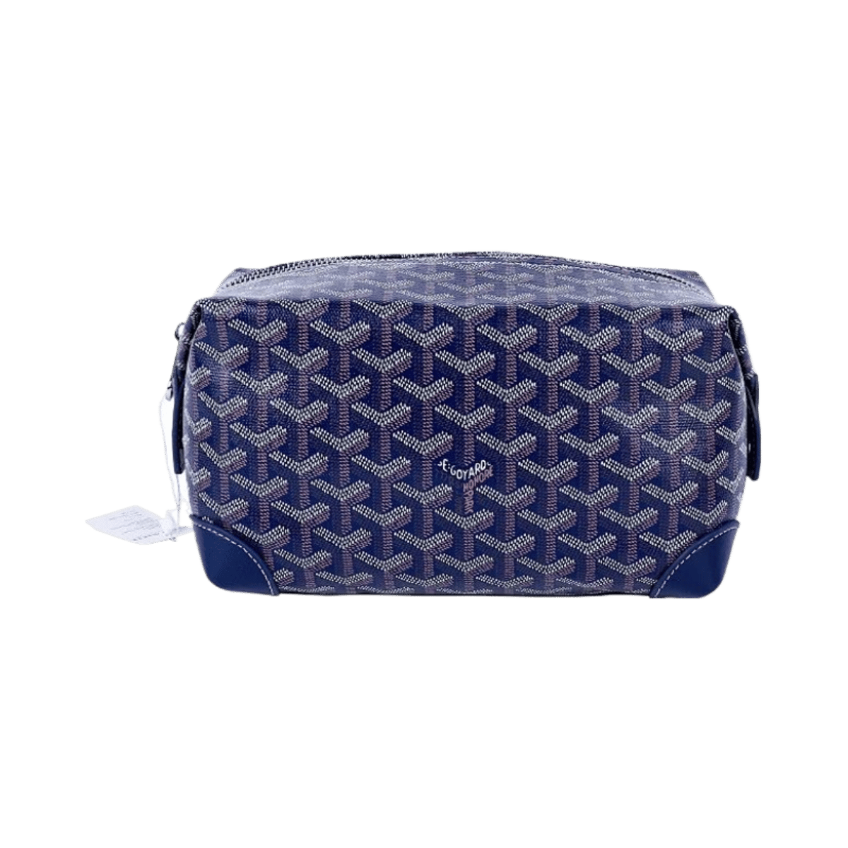 Goyard Signature Monogram Print Toiletry Bag Cosmetic Case Unisex Zippered Storage Pouch — image 6