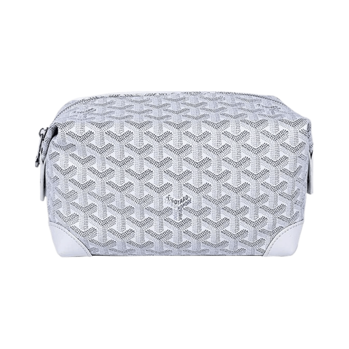 Goyard Signature Monogram Print Toiletry Bag Cosmetic Case Unisex Zippered Storage Pouch — image 5
