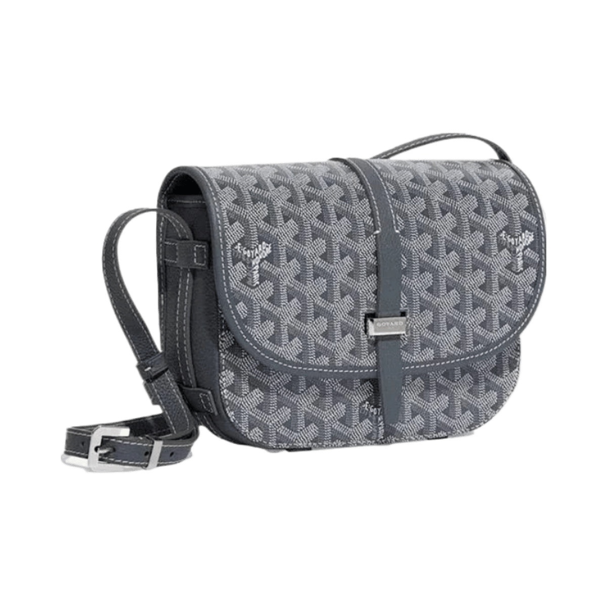 Goyard White Monogram Pattern All-in-One Messenger Bag — image 10