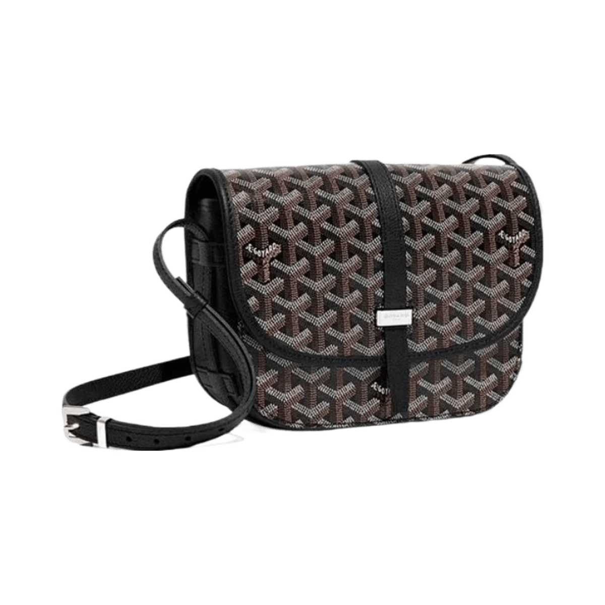 Goyard White Monogram Pattern All-in-One Messenger Bag — image 11